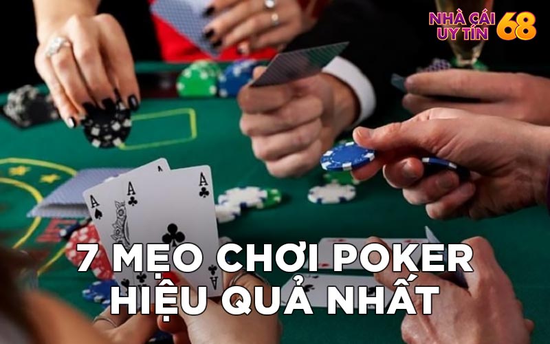 Mẹo chơi poker: những bài mạnh tại Pre-Flop