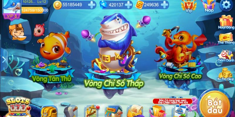 Bắn cá trên điện thoại